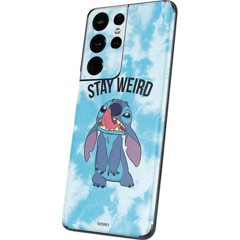 Disney Lilo and Stitch Stay Weird Galaxy S21 Ultra 5G Skin